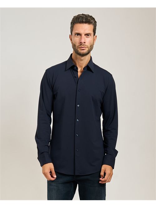 Chemise Hank Kent homme Boss bleu BOSS | 50545163404