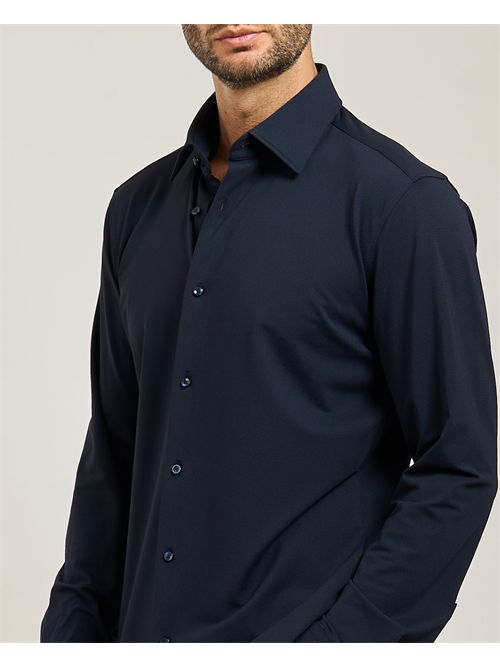 Camicia Hank Kent uomo Boss blu BOSS | 50545163404