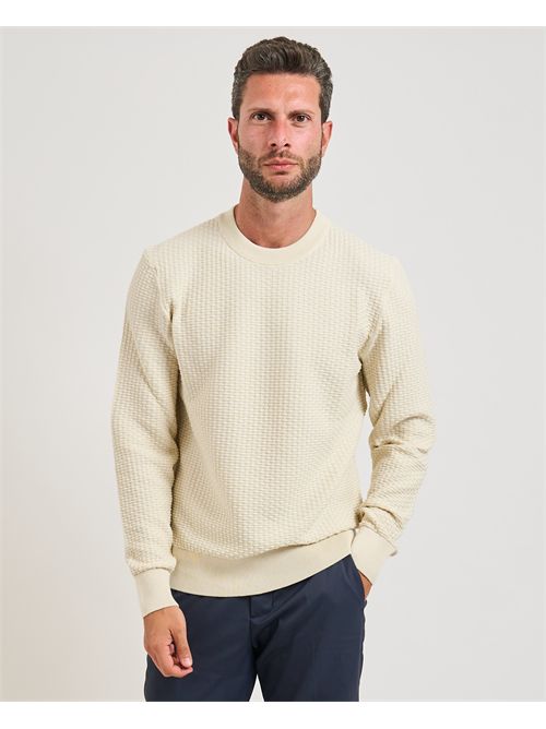 Maglione Imberto uomo Boss bianco BOSS | 50545283131