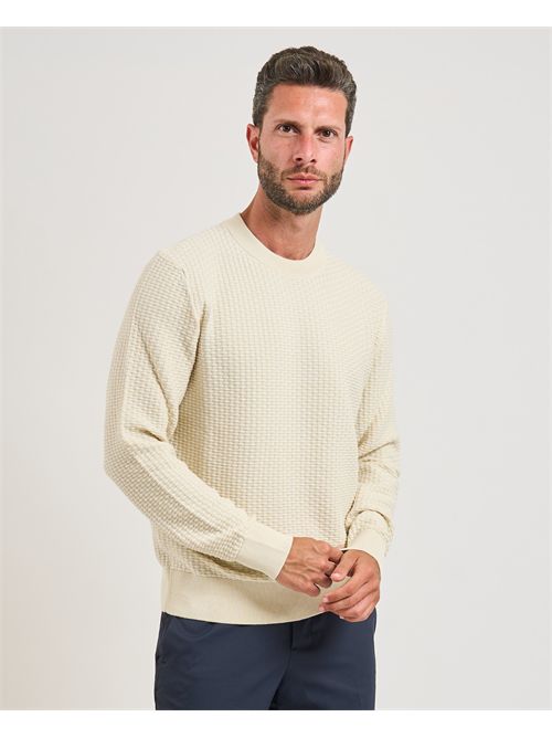 Maglione Imberto uomo Boss bianco BOSS | 50545283131