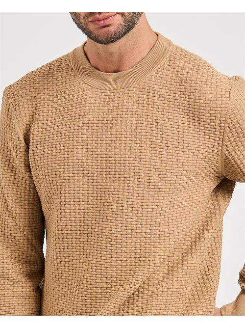 Maglione Imberto uomo Boss beige BOSS | 50545283260