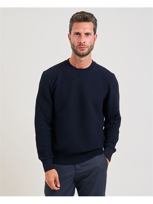 Maglione Imberto uomo Boss blu BOSS | 50545283404