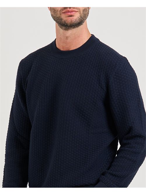 Maglione Imberto uomo Boss blu BOSS | 50545283404