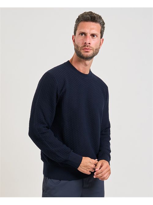 Maglione Imberto uomo Boss blu BOSS | 50545283404