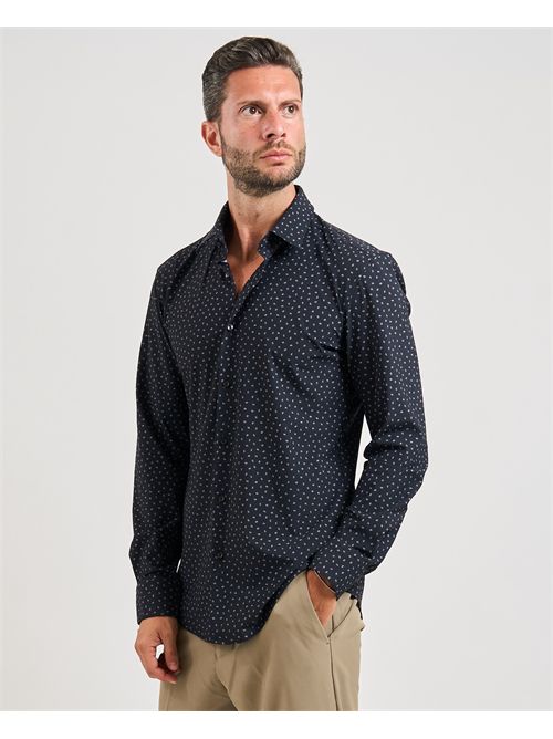 Hank's Kent men's shirt Boss black in jersey BOSS | 50545306001