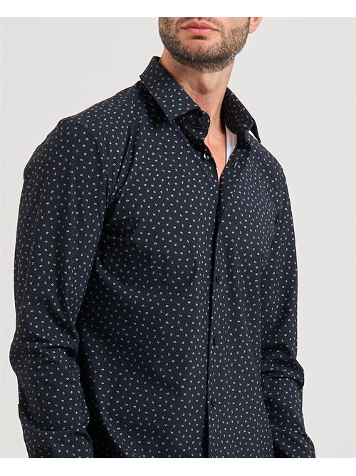 Hank's Kent men's shirt Boss black in jersey BOSS | 50545306001