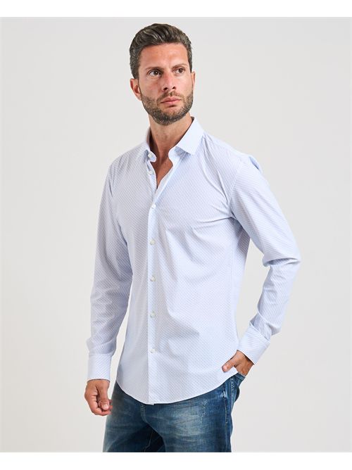 Hank's Kent men's shirt Boss light blue in jersey BOSS | 50545306451