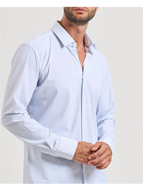 Hank's Kent men's shirt Boss light blue in jersey BOSS | 50545306451