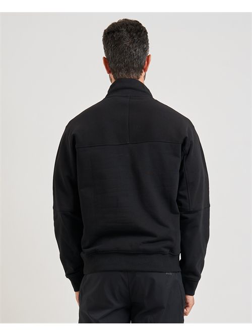 Black Boss Men's Work Sweatshirt with High Neck BOSS | 50545753001