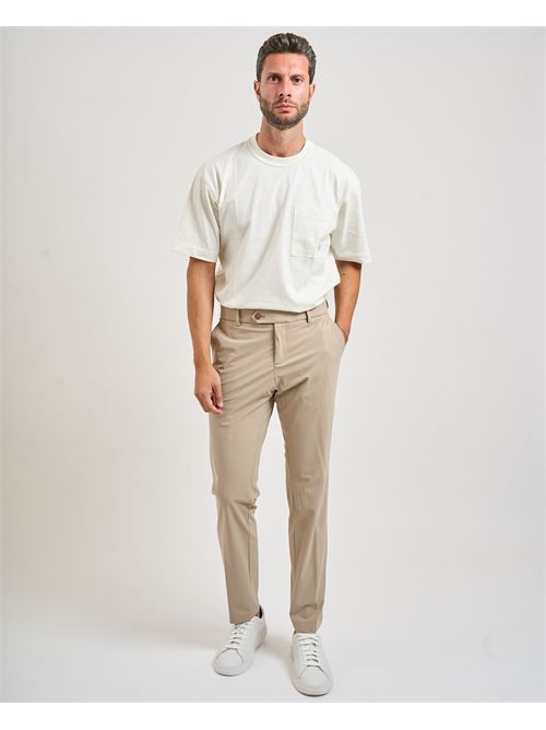 Genius men's pants Boss beige slim fit BOSS | 50545802255