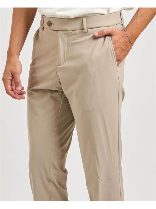 Genius men's pants Boss beige slim fit BOSS | 50545802255