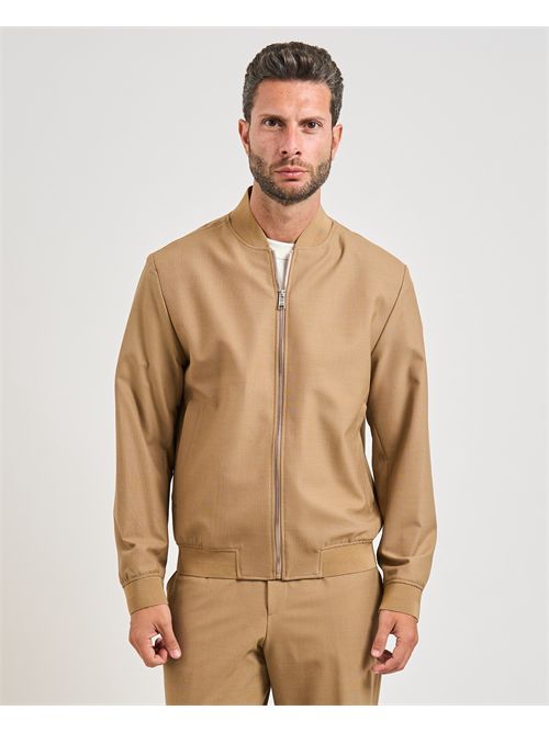 Giacca Hanry uomo Boss beige slim fit BOSS | 50546057260