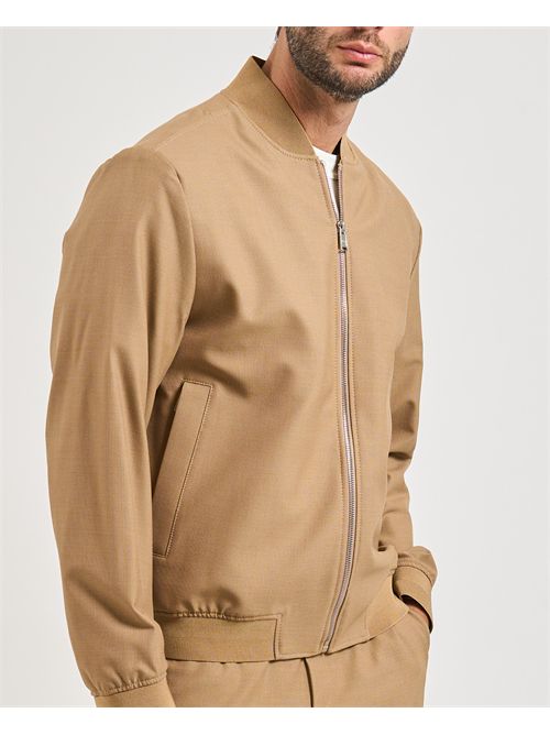 Giacca Hanry uomo Boss beige slim fit BOSS | 50546057260