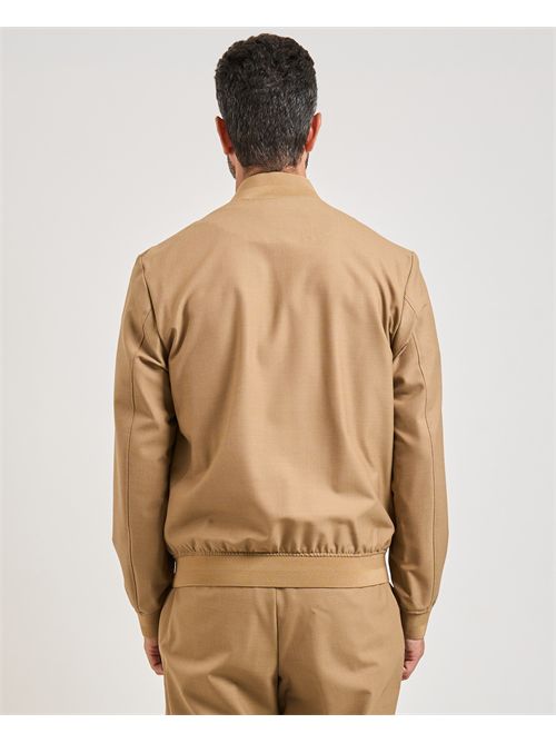 Giacca Hanry uomo Boss beige slim fit BOSS | 50546057260
