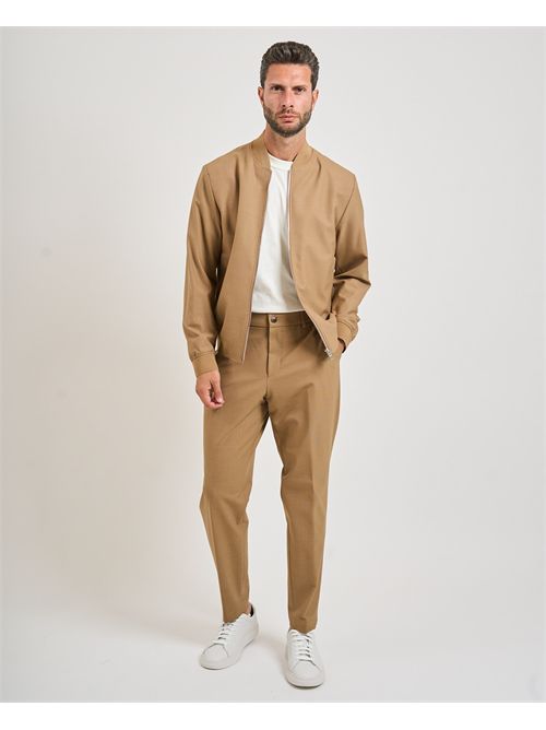 Giacca Hanry uomo Boss beige slim fit BOSS | 50546057260