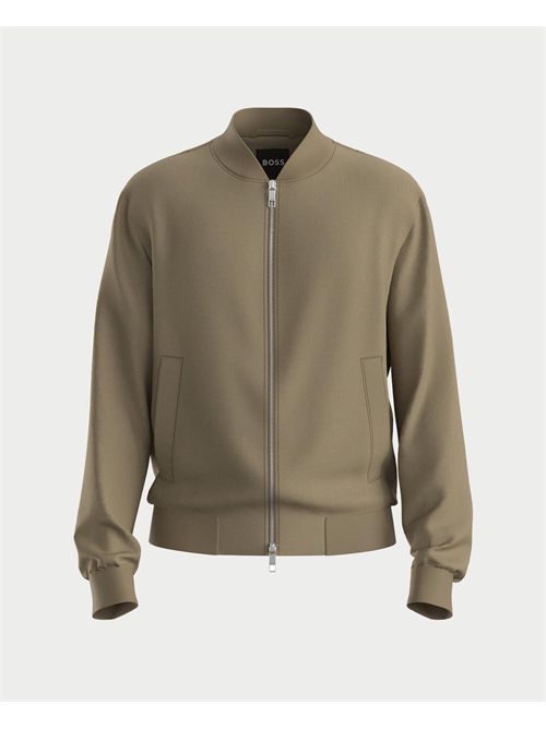Giacca Hanry uomo Boss beige slim fit BOSS | 50546057260
