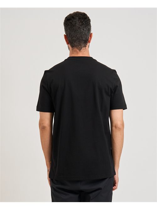 Animali men's T-shirt Boss black with Print BOSS | 50546362001