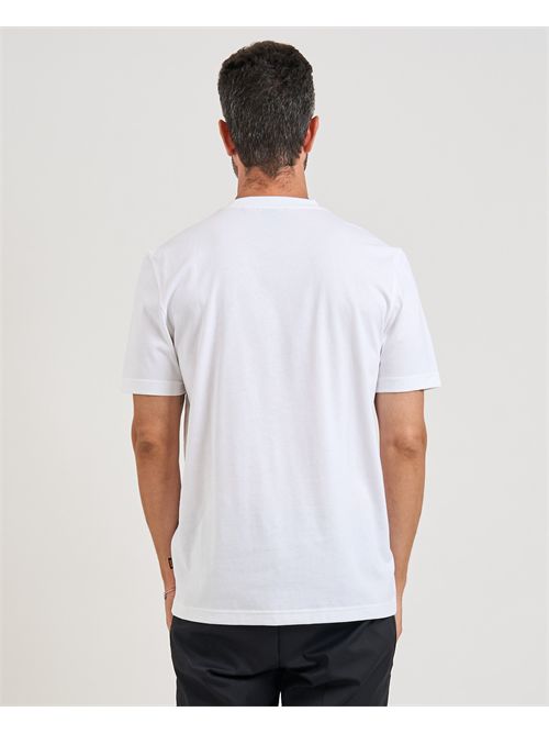 Animali men's T-shirt Boss white with Print BOSS | 50546362100