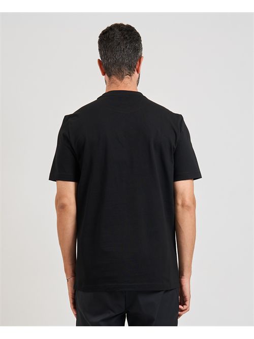 Wheel men's T-shirt Boss black in jersey BOSS | 50546381001