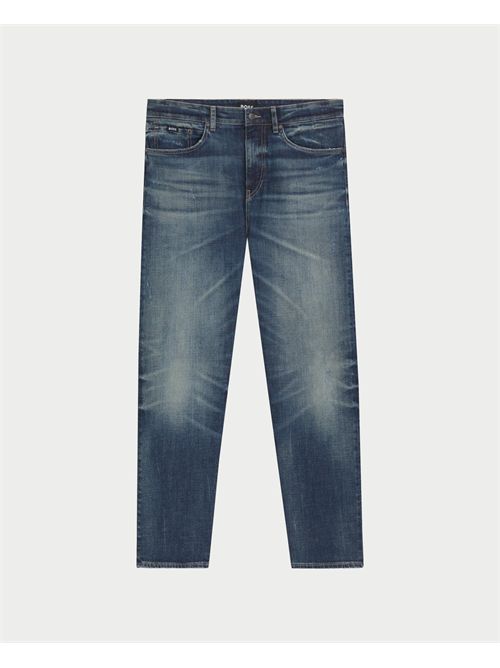 Jeans Ogden uomo Boss blu slavati BOSS | 50546630421
