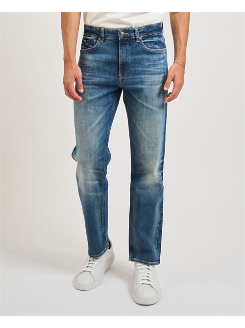 Jeans Ogden uomo Boss blu slavati BOSS | 50546630421