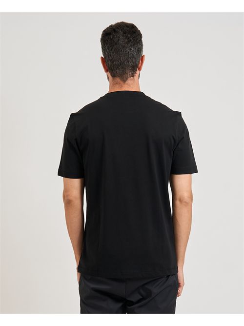 Container men's T-shirt Boss black with artwork BOSS | 50546920001