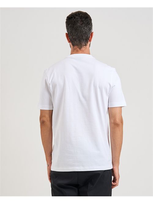 Container men's T-shirt Boss white with artwork BOSS | 50546920100