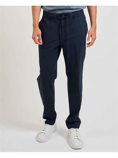 Pantalaccio Kane uomo Boss blu in misto lana BOSS | 50546926404