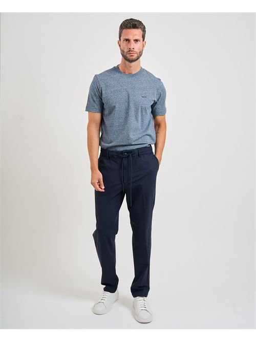 Kane Men's Boss Blue Wool Blend Trousers BOSS | 50546926404