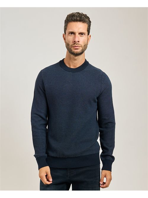 Klapok men's sweater Boss blue BOSS | 50548673404