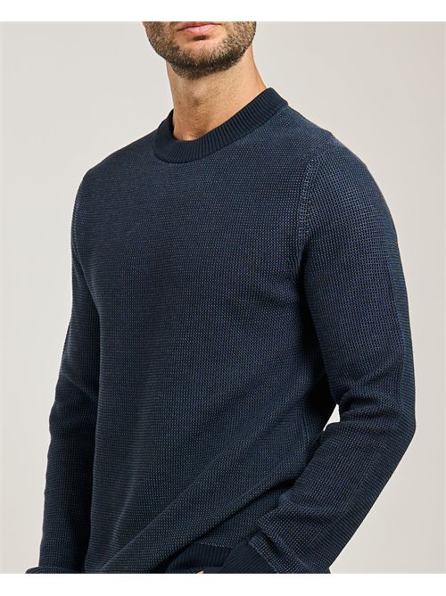 Klapok men's sweater Boss blue BOSS | 50548673404