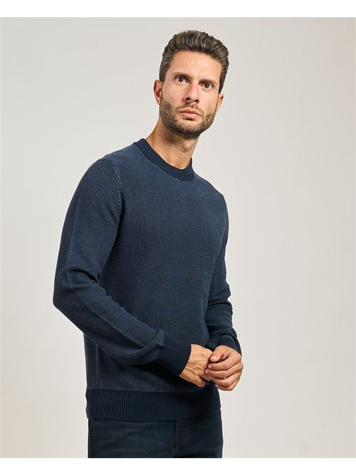 Klapok men's sweater Boss blue BOSS | 50548673404