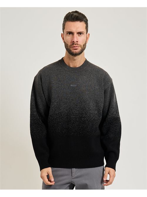 Kalbrush men's sweater Boss black BOSS | 50548701001