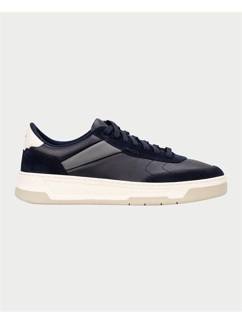 Sneakers basse Baltimore Tenn uomo Boss blu BOSS | 50548705461