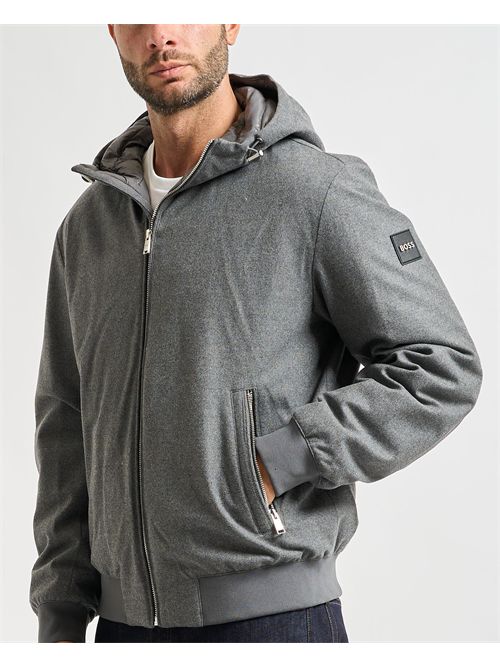 Giubbotto Drevo uomo Boss grigio BOSS | 50549147030