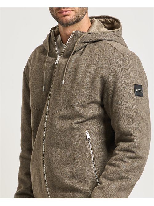 Cabero men's jacket Boss brown BOSS | 50549175245