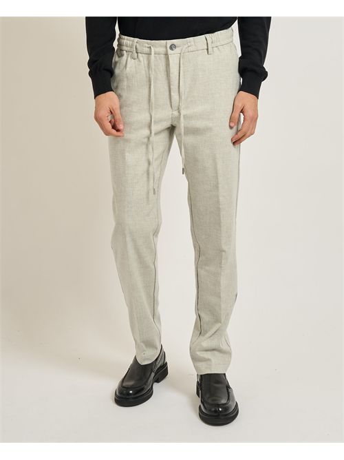 Kane men's pants Boss gray BOSS | 50549453072