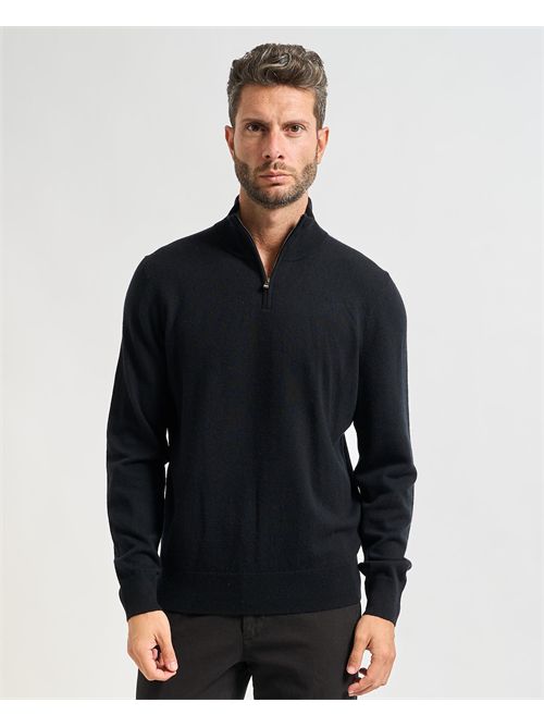Maglione Hemarlo uomo Boss mezza zip BOSS | 50549984001