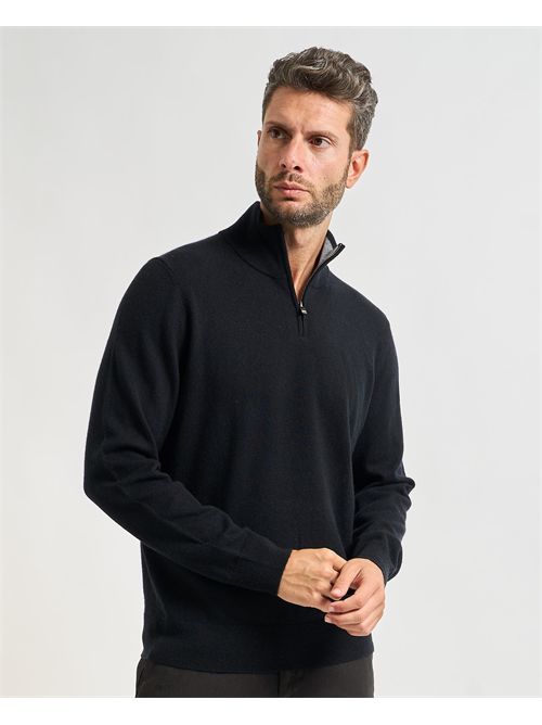 Maglione Hemarlo uomo Boss mezza zip BOSS | 50549984001