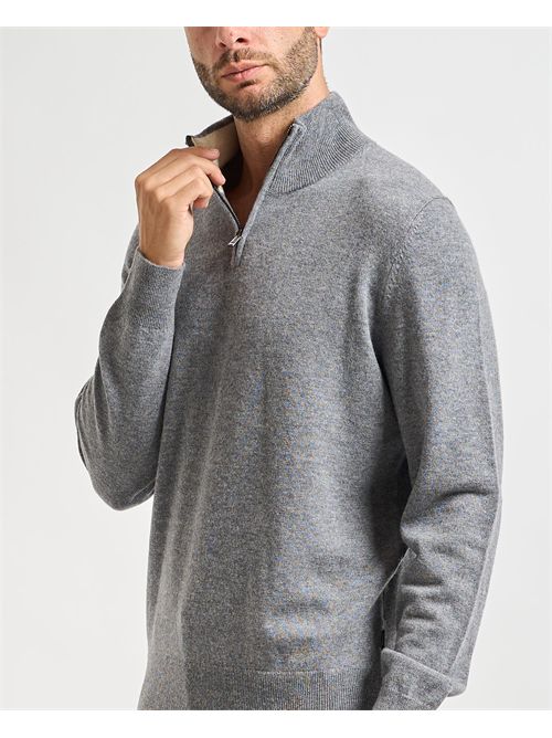 Maglione Hemarlo uomo Boss mezza zip BOSS | 50549984030