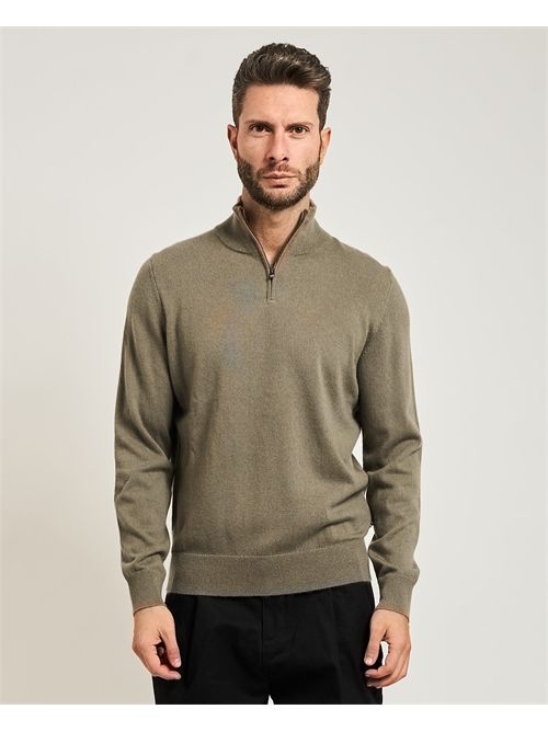 Maglione Hemarlo uomo Boss mezza zip BOSS | 50549984245