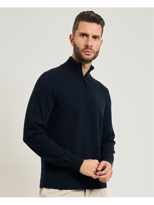 Maglione Hemarlo uomo Boss mezza zip BOSS | 50549984404