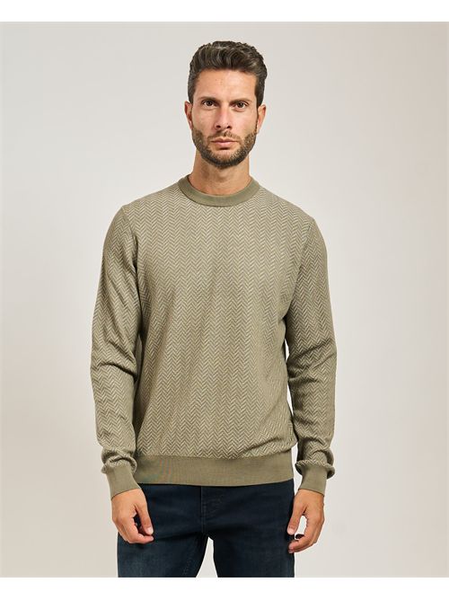 Habito men's sweater Boss brown BOSS | 50549985245