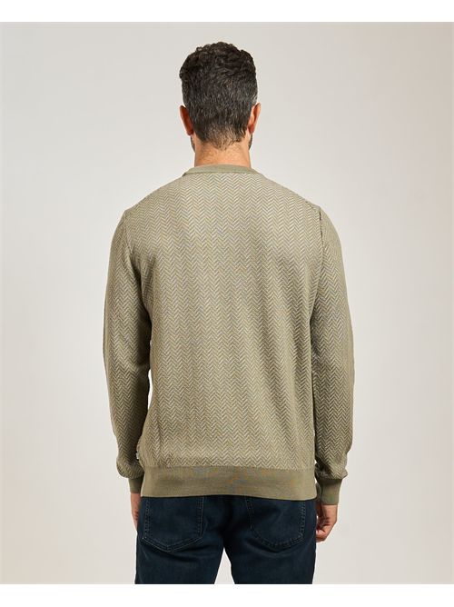 Habito men's sweater Boss brown BOSS | 50549985245