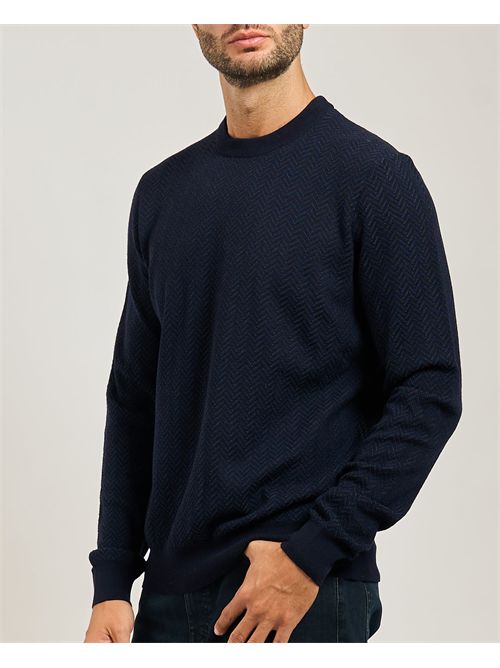 Habito men's sweater Boss blue BOSS | 50549985404
