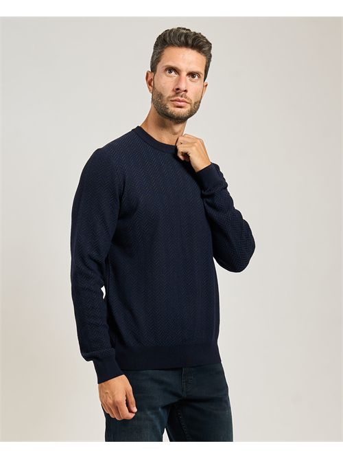 Habito men's sweater Boss blue BOSS | 50549985404