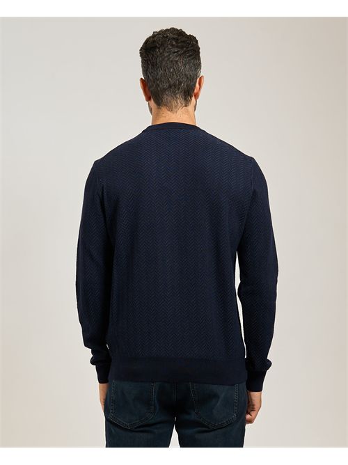 Habito men's sweater Boss blue BOSS | 50549985404