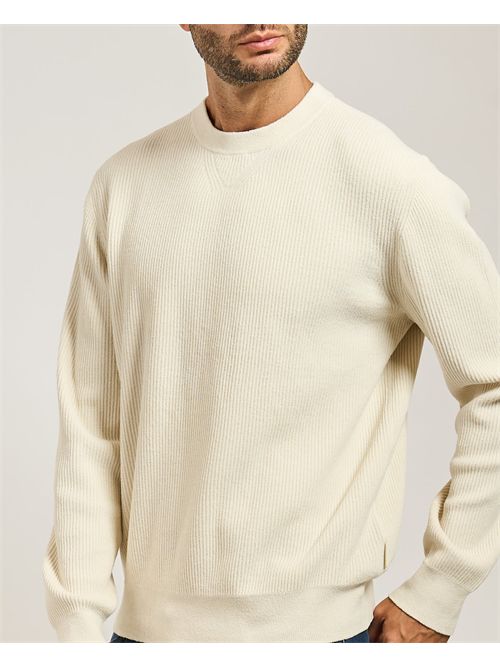 Horso men's sweater Boss white BOSS | 50549989131