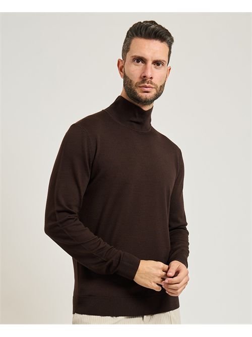 Maglione Helixon uomo Boss marrone BOSS | 50550015202