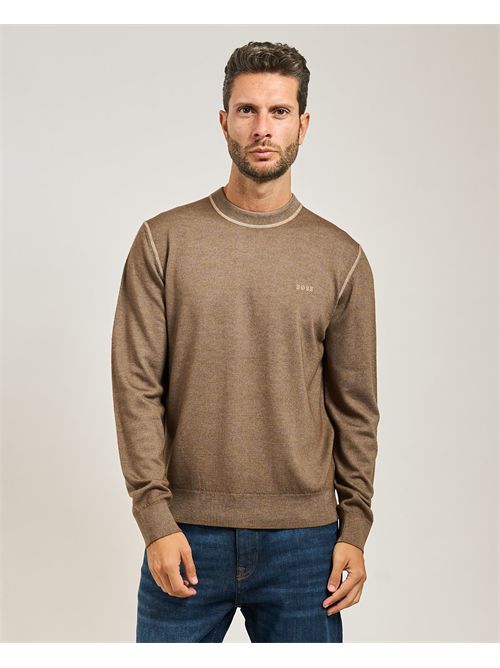 Astefo men's sweater Boss green BOSS | 50550534346